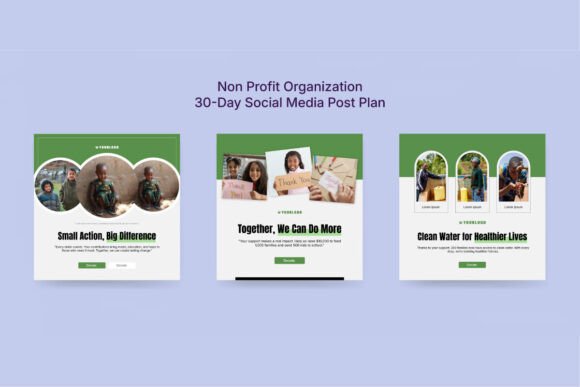 Download Non Profit Social Media Marketing Kit - Profit Collection