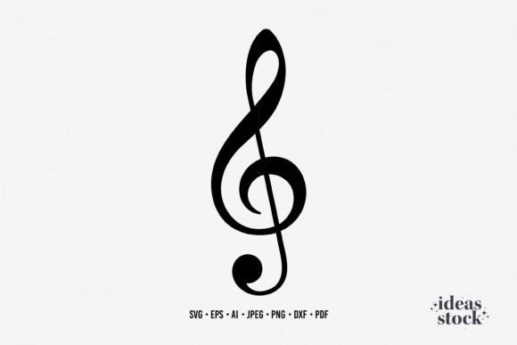 Download Sol Key Vector. Treble Clef Note. Music. - Clef Collection