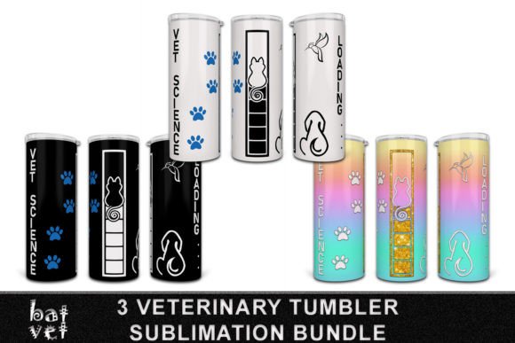 Download Veterinarian Sublimation Tumbler Bundle - Veterinarian Collection
