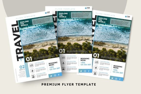 Download Creative Travel Flyer Template - Premium Bundle