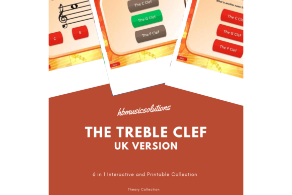 Download Grade 1 Music Theory UK Version Unit 4 the Treble Clef - Clef Collection