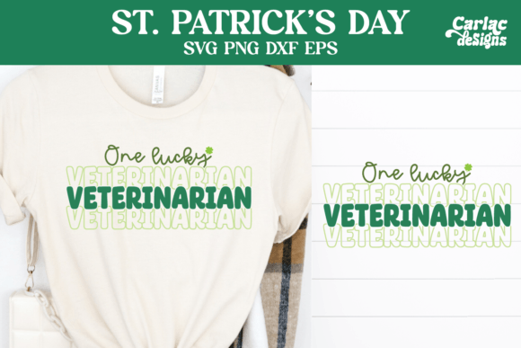 Download One Lucky Veterinarian SVG - Veterinarian Collection